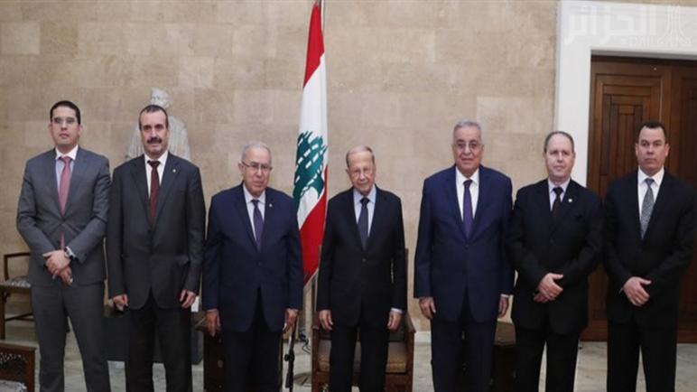 فحوى رسالة الرئيس تبون للرئيس اللبناني عون