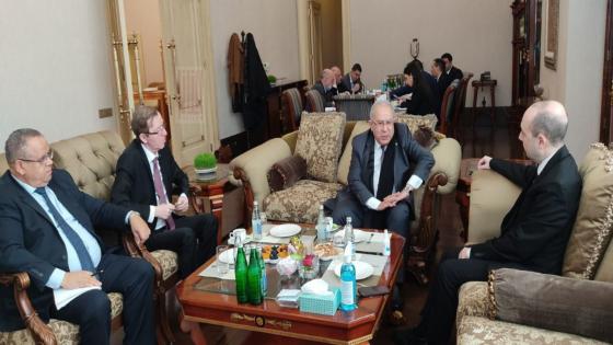 وزير الخارجية يقوم بزيارة لأذربيجان.