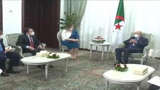 رئيس الجمهورية عبد المجيد تبون يستقبل وزير الخارجية الإسباني خوسيه مانويل ألباراس