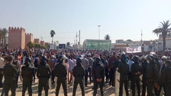 اعتقالات واصابات في صفوف “الاساتذة المتعاقدين” بالمغرب