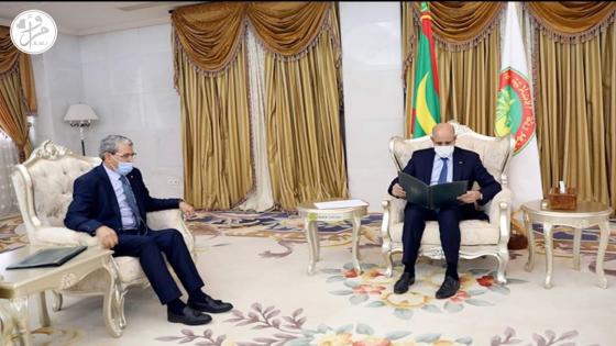 السفير الجزائري بموريتانيا ينقل رسالة من رئيس الجمهورية إلى نظيره الموريتاني