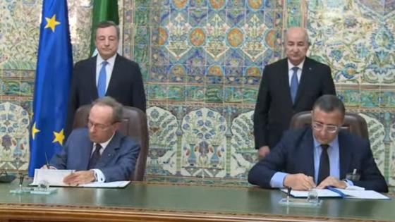 انعقاد القمة الرابعة بين حكومتي الجزائر و إيطاليا