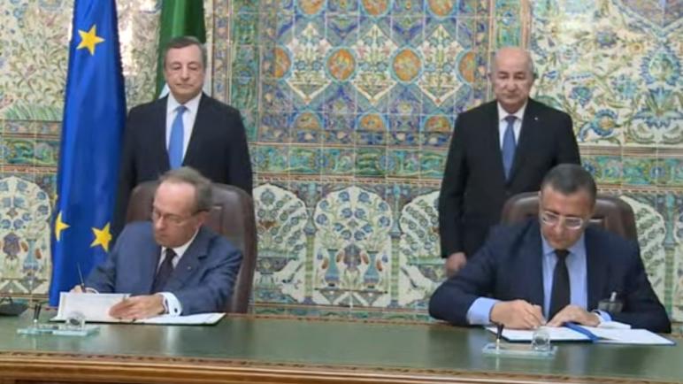 انعقاد القمة الرابعة بين حكومتي الجزائر و إيطاليا