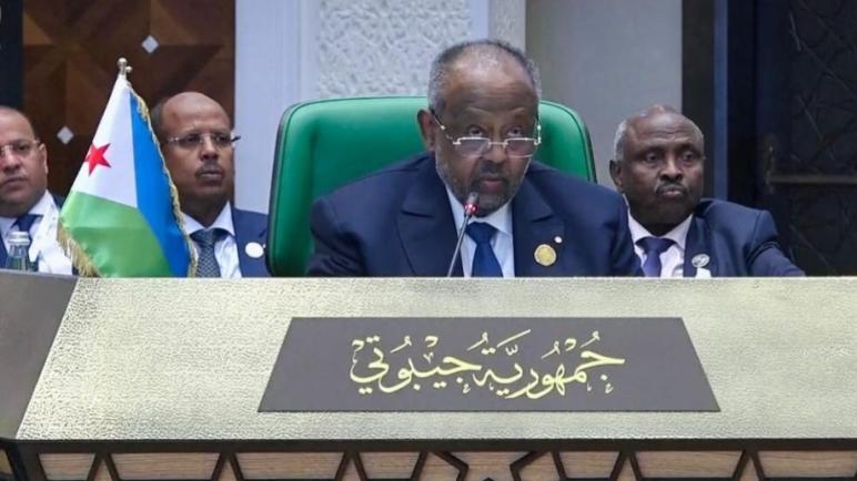 رئيس جيبوتي : العالم العربي في أمس الحاجة لجمع الكلمة وتوحيد الصف