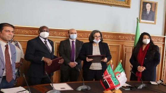 التوقيع على اتفاقية تأسيس مجلس الأعمال الجزائري-الكيني