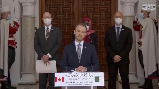 السفير الكندي : نشيد بالدور الإيجابي للجزائر في المناطق غير المستقرة