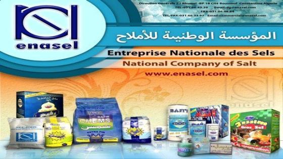 المؤسسة الوطنية للأملاح تصدر منتجاتها نحو النيجر