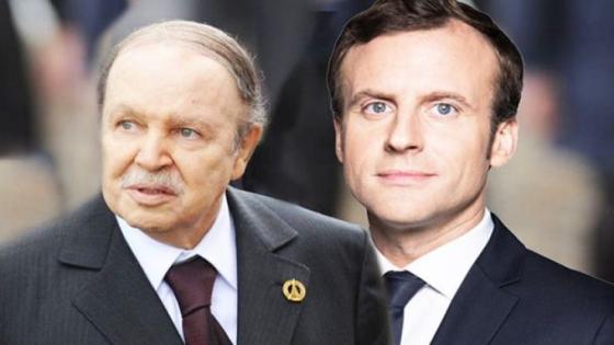 ماكرون يقدم تعازيه للشعب الجزائري في وفاة الرئيس السابق بوتفليقة