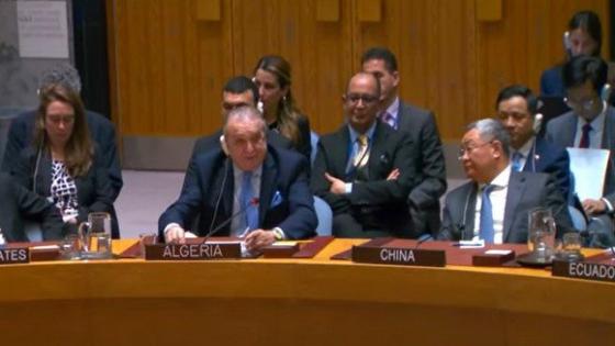سفير دولة فلسطين يثمن “الدور الريادي” للجزائر في مجلس الأمن
