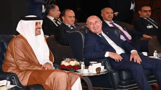 الرئيس تبون يهنىء أمير قطر هاتفيا