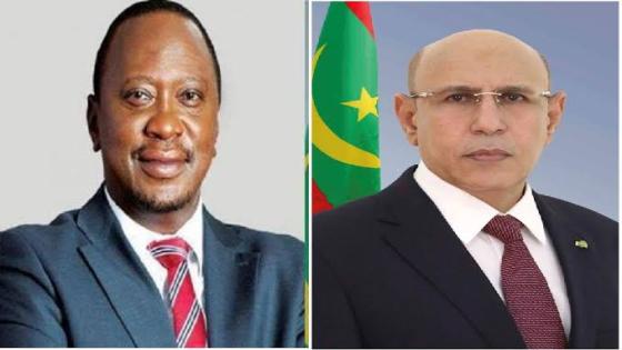 الرئيس الكيني و الرئيس الموريتاني يحملان الوزير الأول نقل تحياتهما وتقديرهما البالغين لرئيس الجمهورية عبد المجيد تبون.