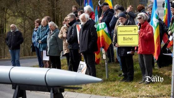 تحذيرات في ألمانيا من إنفجار قنابل نووية أمريكية مخزنة في مدينة بوخيل.