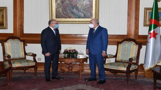 رئيس الجمهورية عبد المجيد تبون يستقبل الأمين العام للأرندي