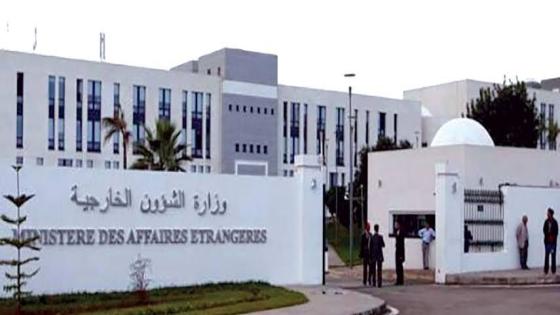 الخارجية الجزائرية ترد على الحملة المغربية المساندة للإرهاب.