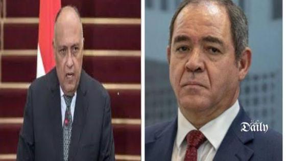 وزير الخارجية المصري يتصل بالوزير بوقادوم بشأن توترات الكركرات