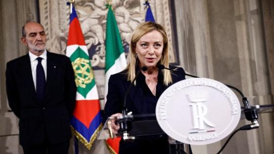 تعيين جورجيا ميلوني رئيسة للوزراء في إيطاليا
