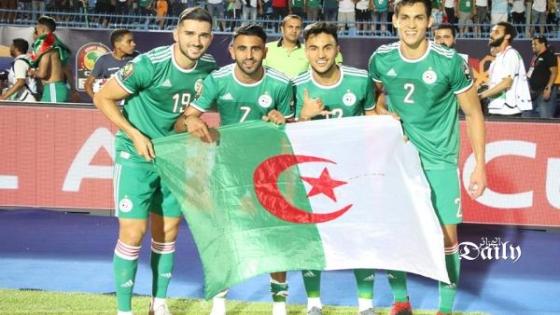 نجوم المنتخب الجزائري يحيون ذكرى أول نوفمبر المجيدة