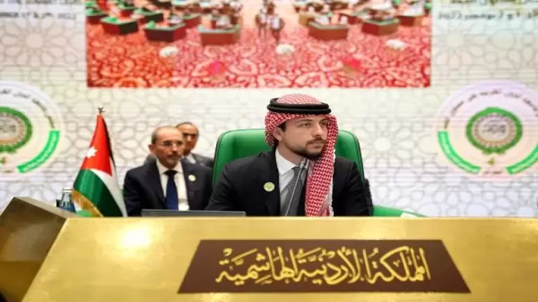 ولي العهد الأردني يشكر الجزائر على تنظيم القمة العربية