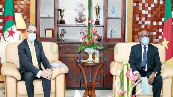 سفير الجزائر بالكاميرون يتباحث مع وزير الخارجية الكاميروني سبل تطوير العلاقات بين البلدين.