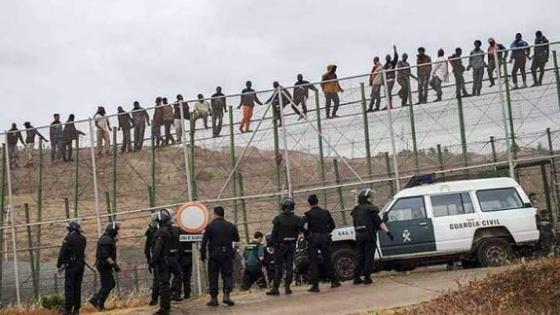 إسبانيا : 1200 مهاجر غير شرعي يحاولون الوصول إلى مليلية عبر المغرب