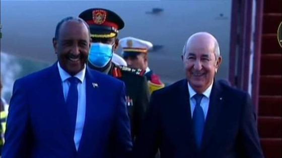 رئيس الجمهورية يستقبل رئيس مجلس السيادة الانتقالي لجمهورية السودان