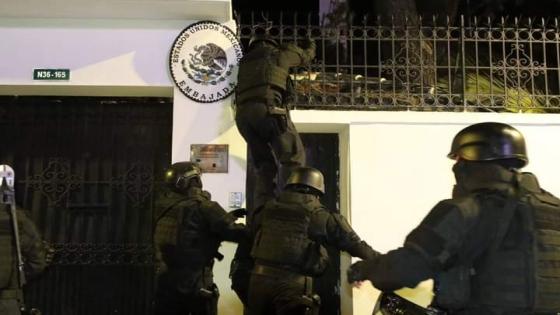 المكسيك تقطع العلاقات مع الإكوادور بعد اقتحام سفارتها