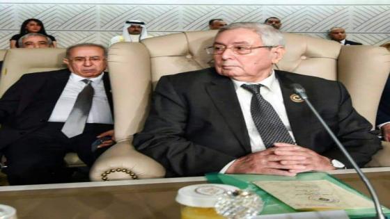 لعمامرة يعزي في وفاة رئيس الدولة السابق عبد القادر بن صالح