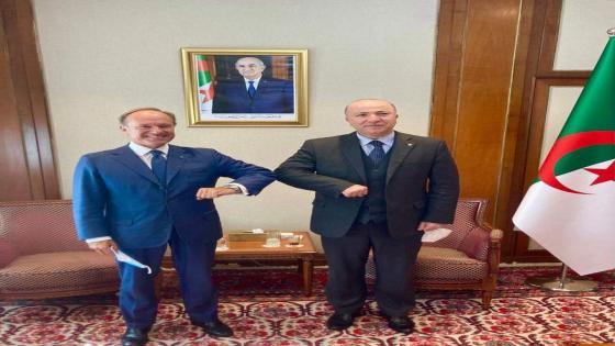 الوزير الأول يستقبل السفير الإيطالي لدى الجزائر