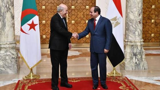 الرئيس تبون يهنئ نظيره عبد الفتاح السيسي بمناسبة اعادة انتخابه رئيسا لجمهورية مصر