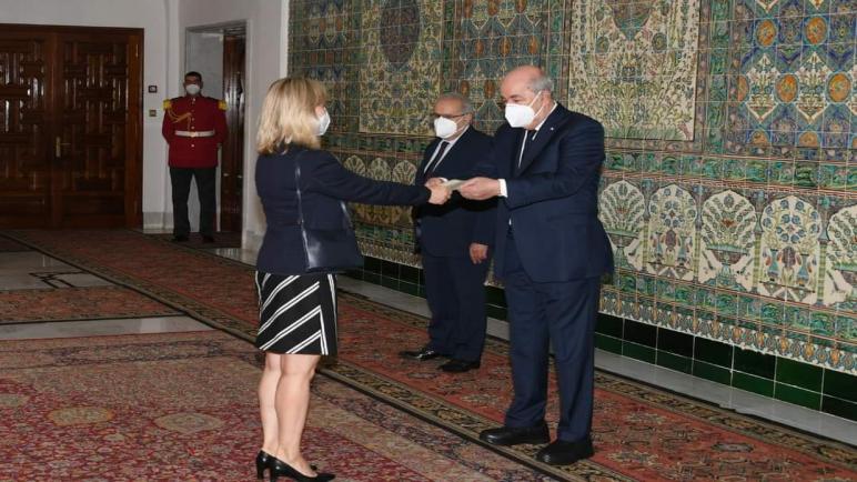 سفيرة النمسا تؤكد عزم بلادها على تعزيز علاقات التعاون التجاري والثقافي مع الجزائر