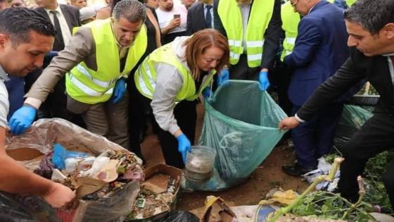 وزيرة البيئة تشرف على إنطلاق الحملة الوطنية للنظافة