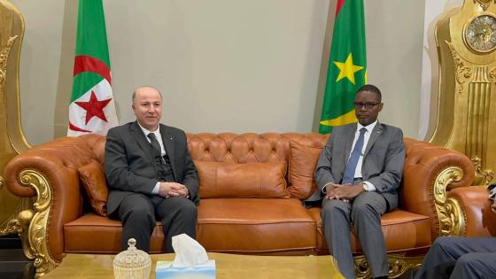 الوزير الأول بن عبد الرحمان يحل بموريتانيا في زيارة عمل