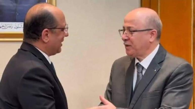الوزير الأول يستقبل وزير الشؤون الاجتماعية بالجمهورية التونسية