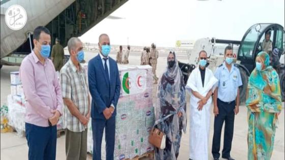 موريتانيا تستلم 42 طنا من المواد الغذائية مقدمة من الجزائر