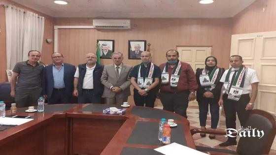 سفارة دولة فلسطين تستقبل وفد من المنظمة الوطنية للحرف