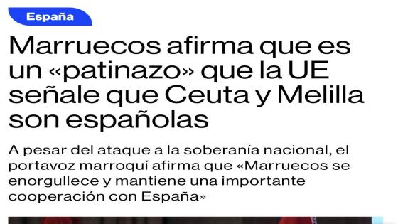 المغرب يعتذر لإسبانيا بشأن سبتة ومليلية