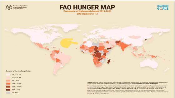الفاو : الجزائر تحتل الصدارة في مؤشرات الأمن الغذائي افريقيا