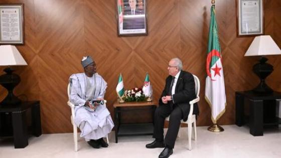 لعمامرة يستقبل سفير نيجيريا بمناسبة انتهاء مهامه بالجزائر