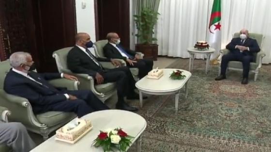 رئيس الجمهورية يستقبل نائبي رئيس المجلس الرئاسي الليبي