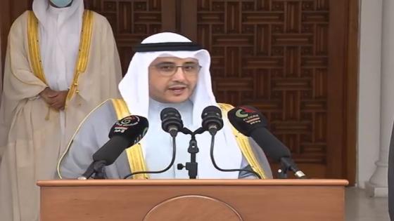 وزير الخارجية الكويتي: العلاقات الجزائرية – الكويتية متينة ونعمل على تعزيزها وتطويرها في شتى المجالات