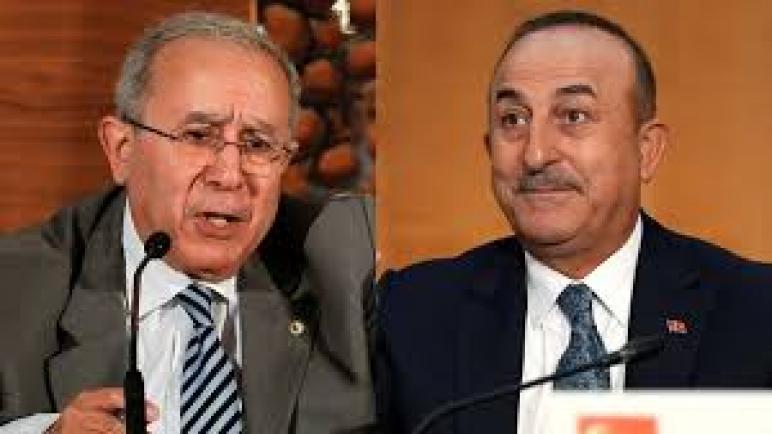وزير الخارجية التركي يعزي لعمامرة هاتفيا في ضحايا الحرائق
