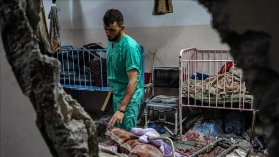 غزة : مستشفى ناصر بخان يونس خرج عن الخدمة
