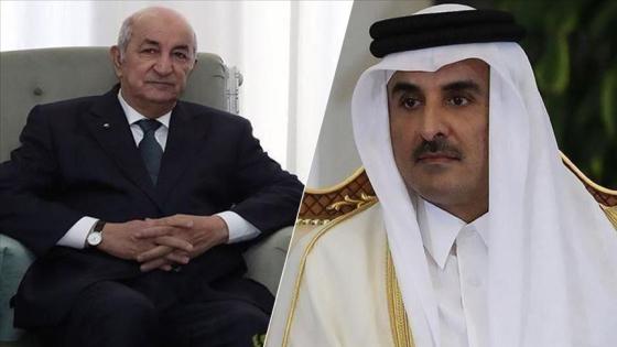 الرئيس تبون يتلقى مكالمة من أمير قطر