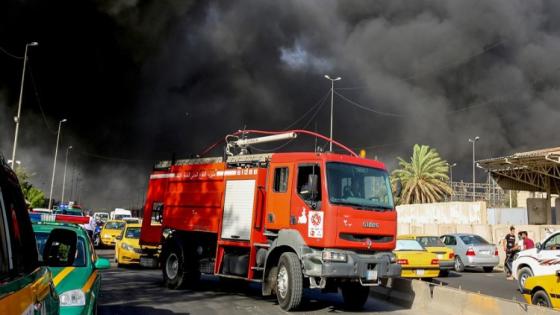 63 قتيلا في حريق بمستشفى لمرضى كورونا بالناصرية جنوب العراق